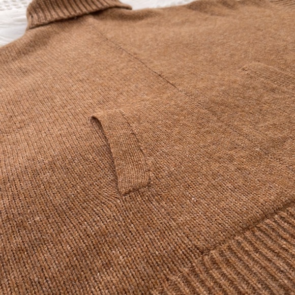 J. Crew Relaxed Turtleneck Poncho - Picture 2 of 6